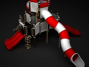 outdoor castle 127 3D Model