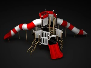 outdoor castle 127 3D Model