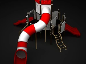 outdoor castle 127 3D Model