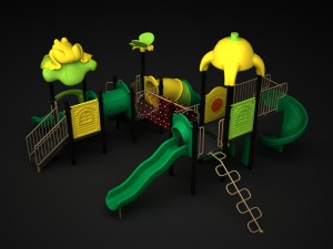 outdoor castle 198 3D Model