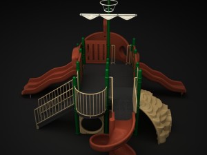 outdoor castle 005 3D Модель