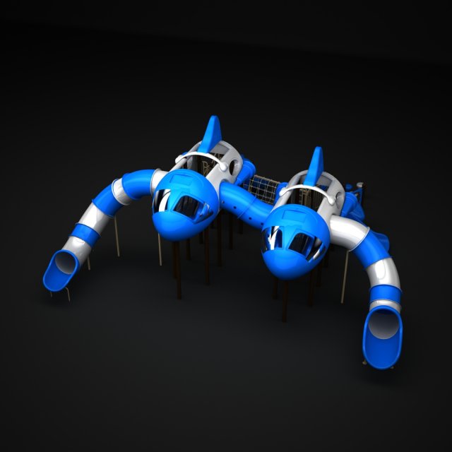 outdoor space 001 3D Model .c4d .max .obj .3ds .fbx .stl .blend 