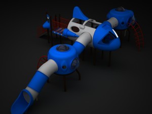 outdoor space 002 3D Model