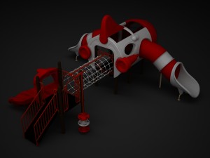 outdoor spaceship 004 3D मॉडल