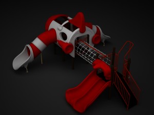 outdoor spaceship 004 3D मॉडल