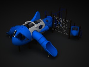 outdoor spaceship 005 3D-Modell