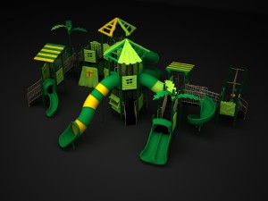 outdoor jungle 165 3D Model