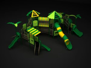 outdoor jungle 165 3D Model