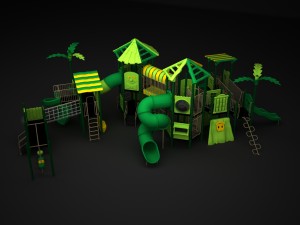 outdoor jungle 165 3D मॉडल