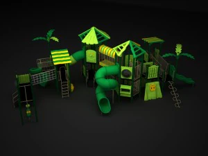 outdoor jungle 165 3D Model