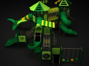 outdoor jungle 165 3D मॉडल
