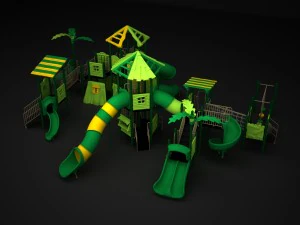 outdoor jungle 165 3D Model