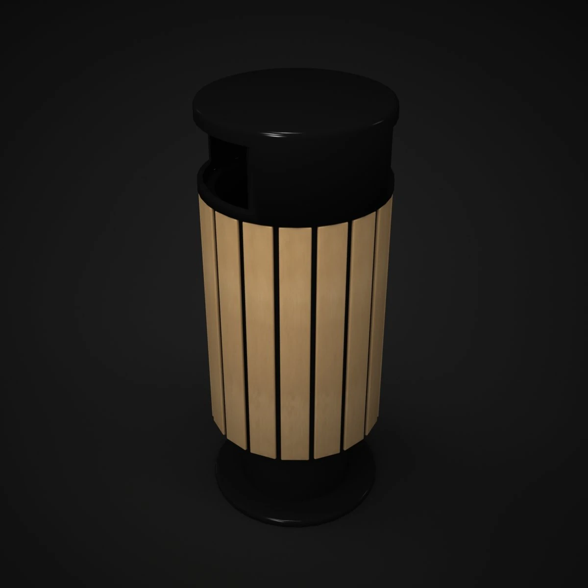 outdoor trash 3D Model .c4d .max .obj .3ds .fbx .stl .blend 
