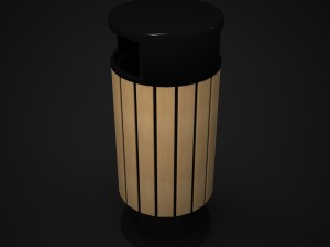 outdoor trash 3D Model