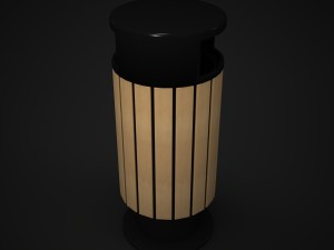 outdoor trash Modèle 3D
