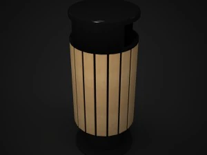 outdoor trash 3D Model
