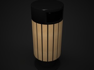outdoor trash Modèle 3D
