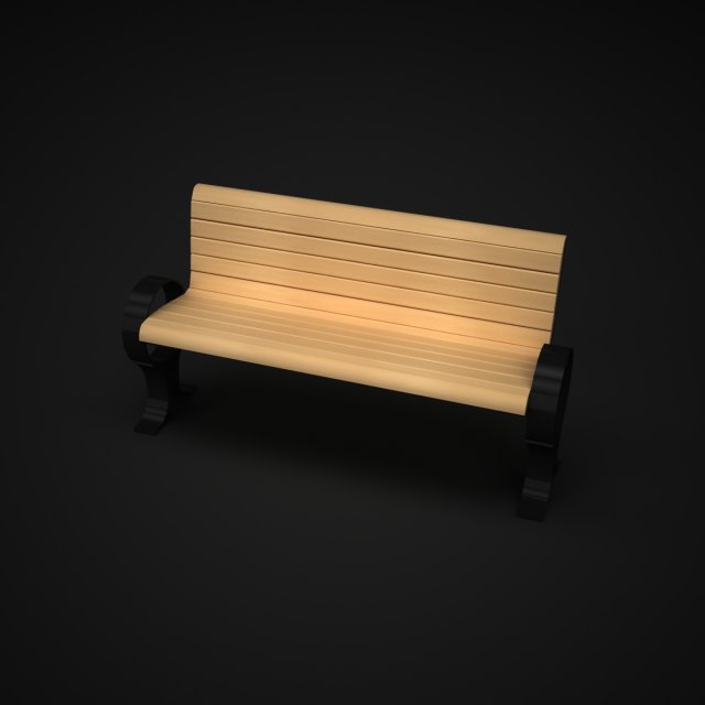 outdoor banking 3D Model .c4d .max .obj .3ds .fbx .stl .blend 