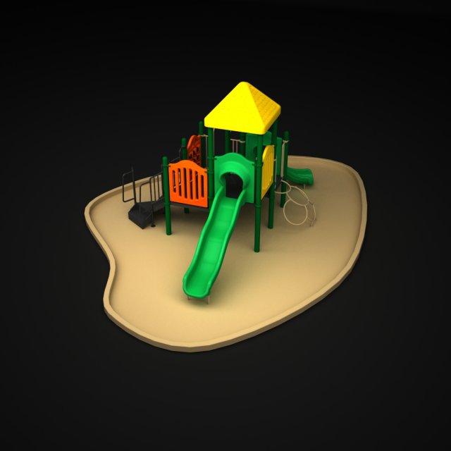 outdoor castle 230 3D Model .c4d .max .obj .3ds .fbx .stl .blend 