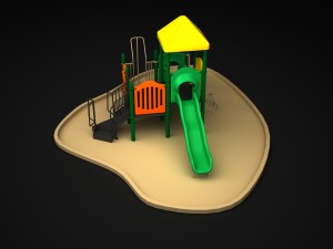 outdoor castle 230 3D Model