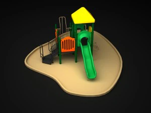outdoor castle 230 3D Model