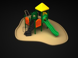 outdoor castle 230 3D Model