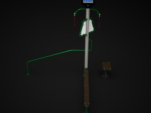 outdoor fitness 001 Modelo 3D