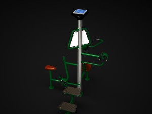 outdoor fitness 002 3D Model