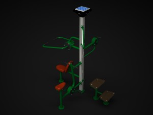 outdoor fitness 002 3D-Modell