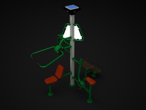 outdoor fitness 002 3D-Modell