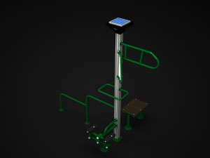 outdoor fitness 003 3D Modell