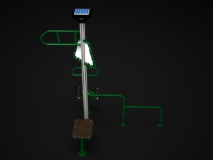 outdoor fitness 003 3D Modell