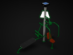 outdoor fitness 004 Modelo 3D
