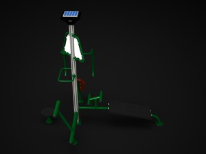 outdoor fitness 004 Modelo 3D