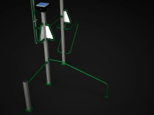 야외 피트니스 006 3D 모델