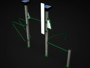 outdoor fitness 006 3D Model