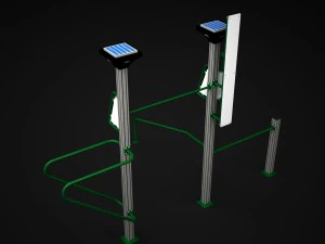 outdoor fitness 006 3D Model