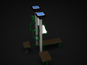 outdoor fitness 007 3D Model