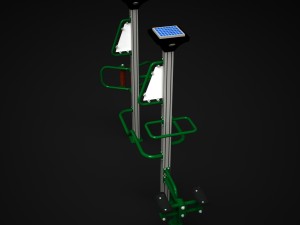 outdoor fitness 008 3D Model