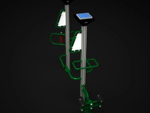 야외 피트니스 008 3D 모델