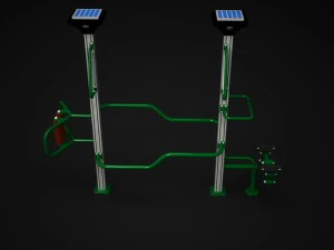 야외 피트니스 008 3D 모델