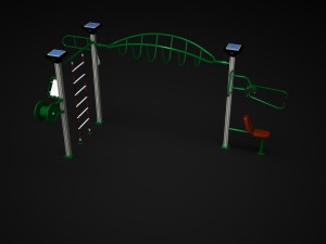 outdoor fitness 010 3D Model