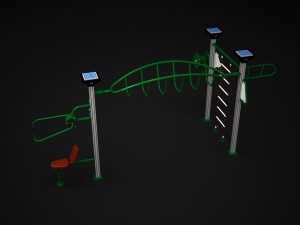 outdoor fitness 010 3D Model