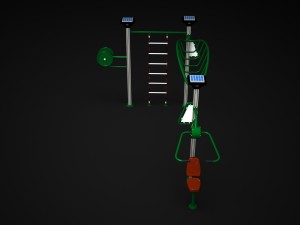 outdoor fitness 010 3D Model