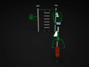 outdoor fitness 010 3D Model