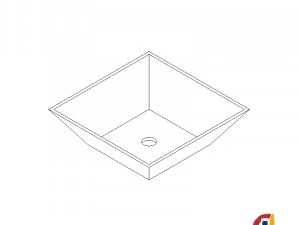 lavabo del castillo de babel Modelo 3D