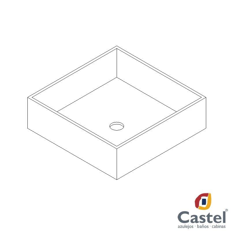 lavabo caprio castel 3D Model .c4d .max .obj .3ds .fbx .stl .blend 