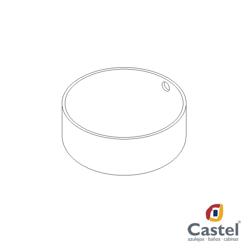 lavabo erie castel 3D Model .c4d .max .obj .3ds .fbx .stl .blend