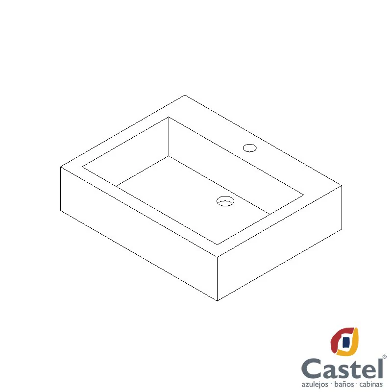 lavabo magma castel 3D Model .c4d .max .obj .3ds .fbx .stl .blend