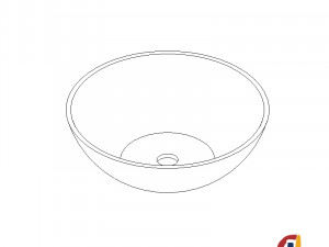 lavabo nilo castel 3D मॉडल